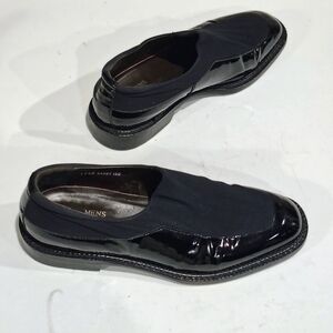 Donald J Pliner Kasey Men's Black Slip-On Dress Shoes Size 11.5M